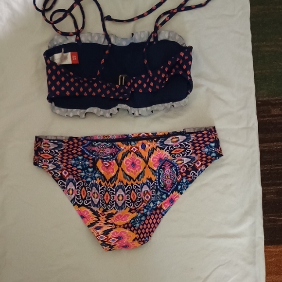 Colorful Patterned Bikini Set - Picture 3 of 3
